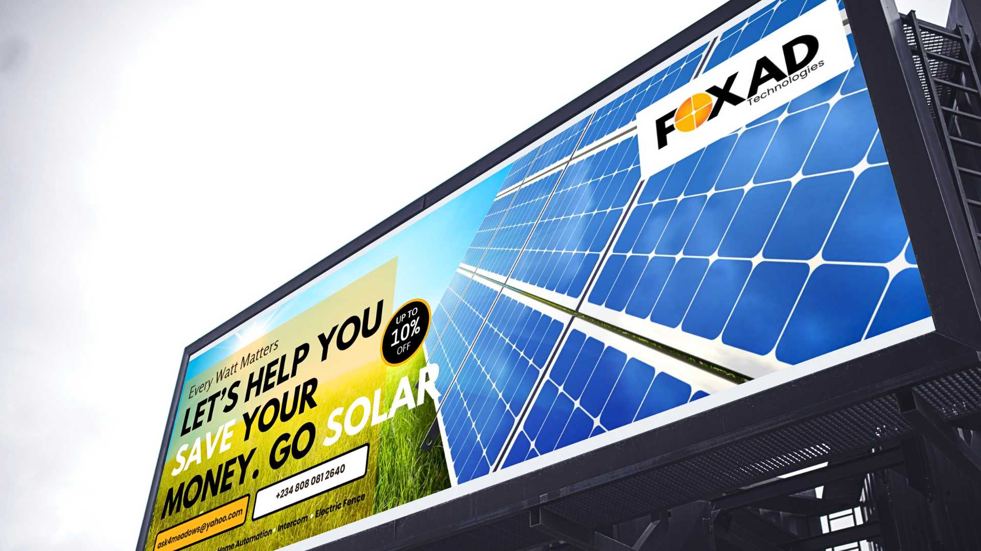 Foxad billboard